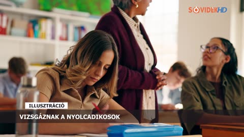 VIZSGÁZNAK A NYOLCADIKOSOK